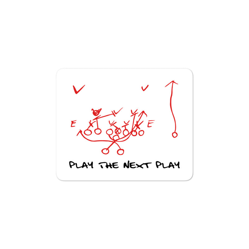 Play The Next Play Stickers